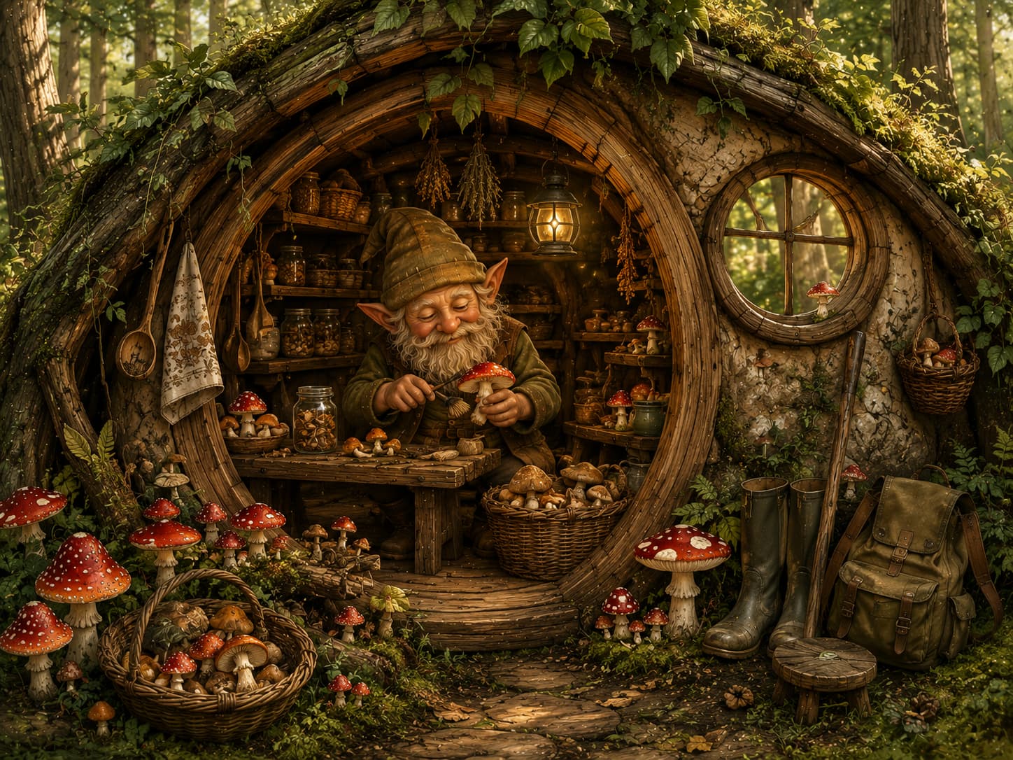 Domek Grzybiarza