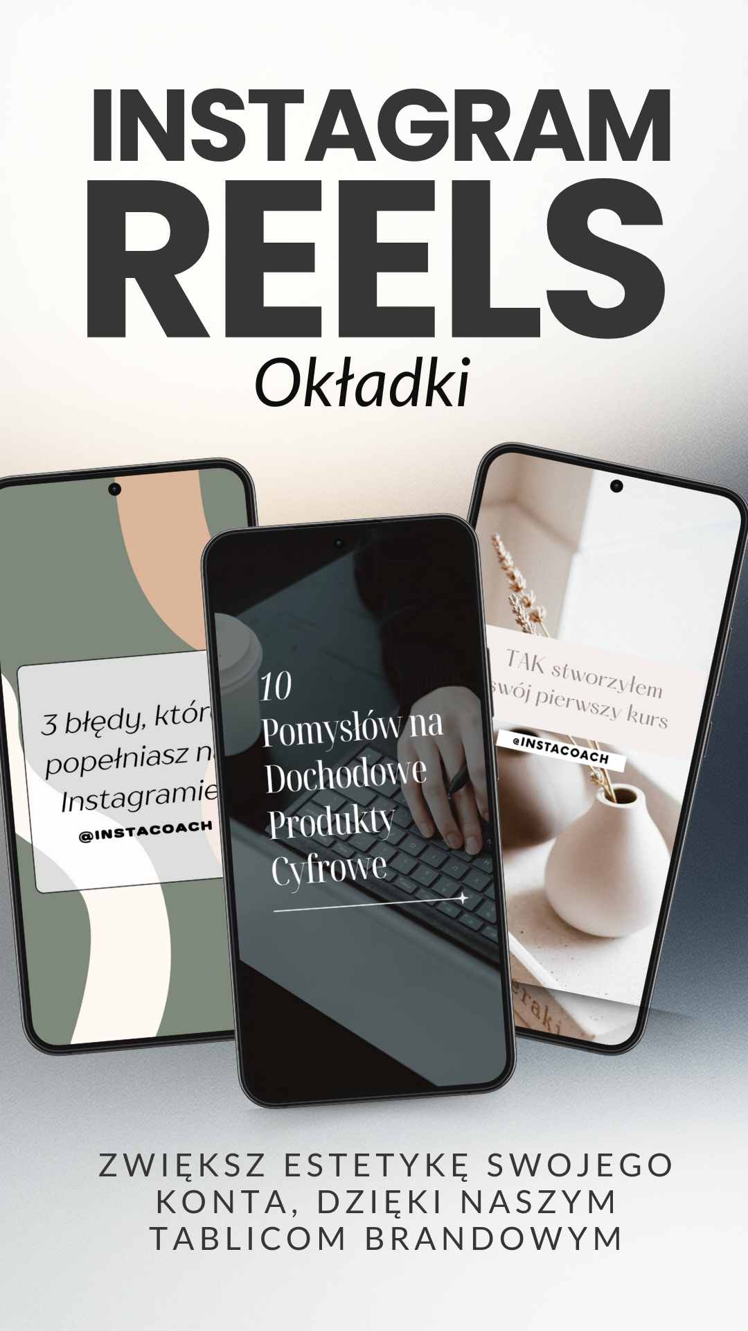 Instagram Reels okładki